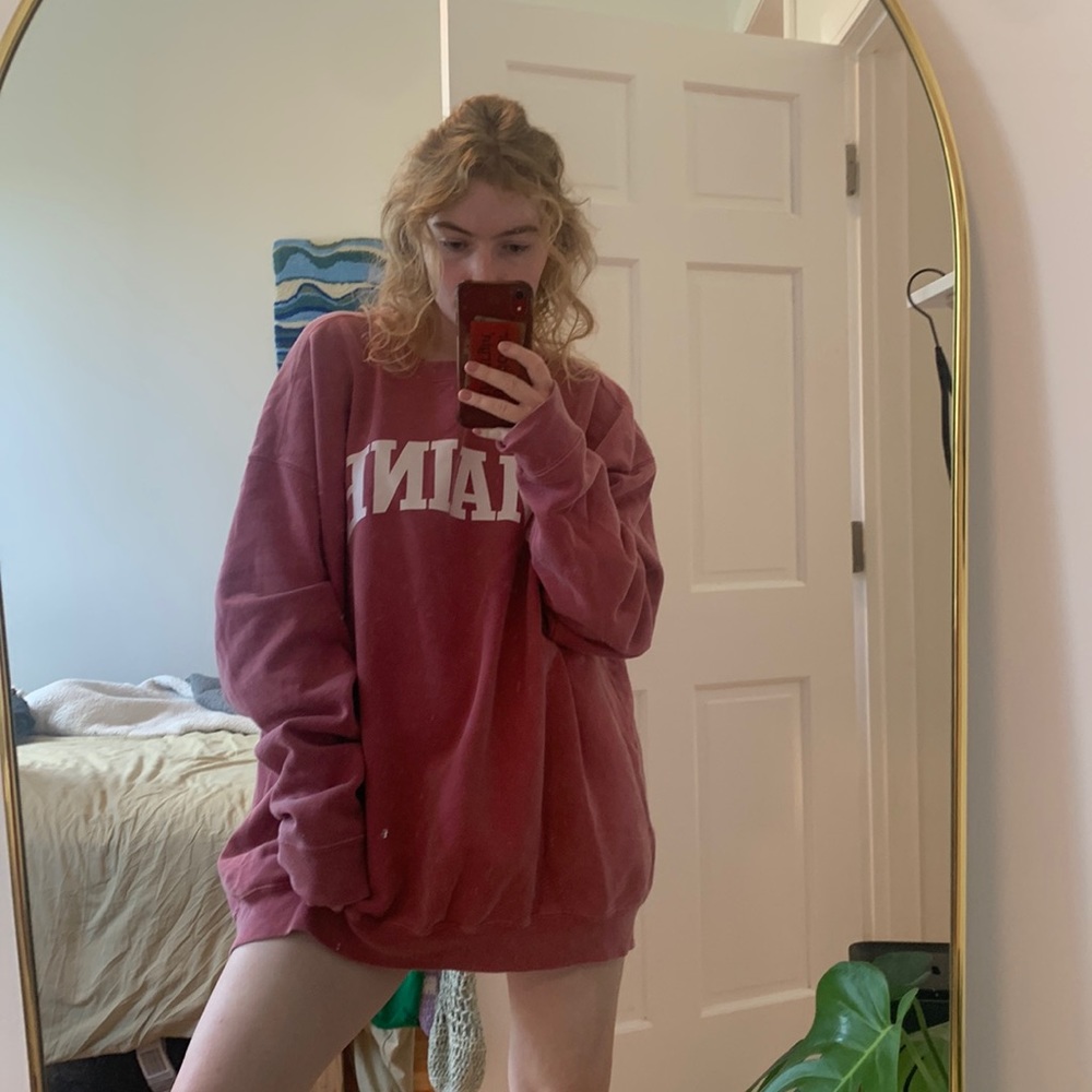 Super Cozy Vintage Style Maine Crewneck
